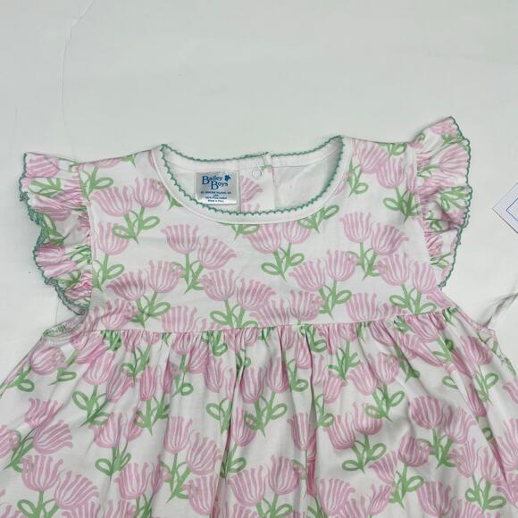 NWT Bailey Boys 4T Tulips Knit Dress - Picture 3 of 4